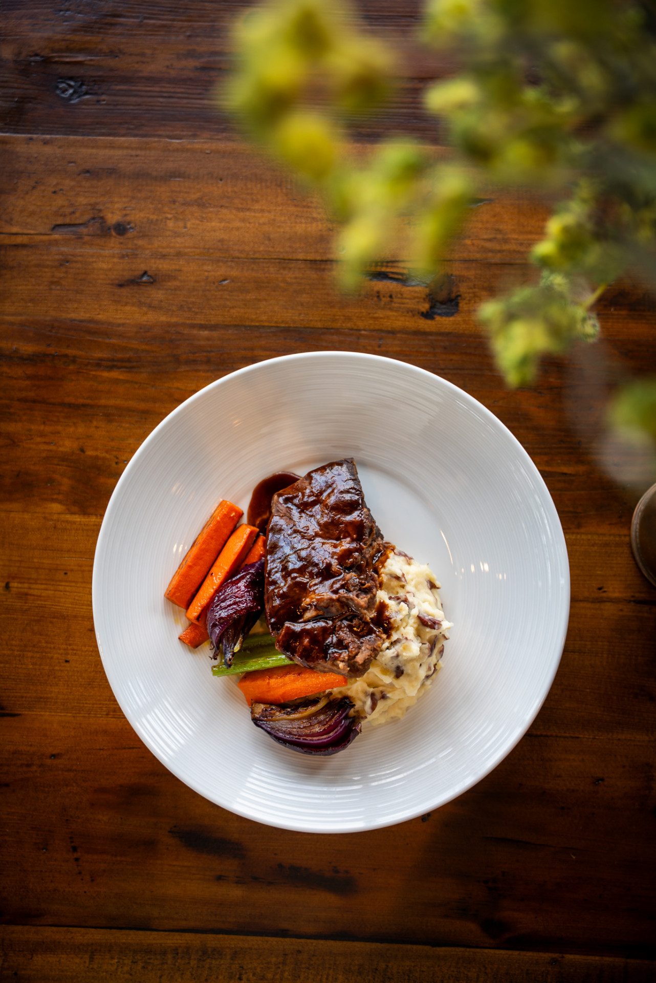 A signature Urban Kitchen plate showing the quality of their catering food